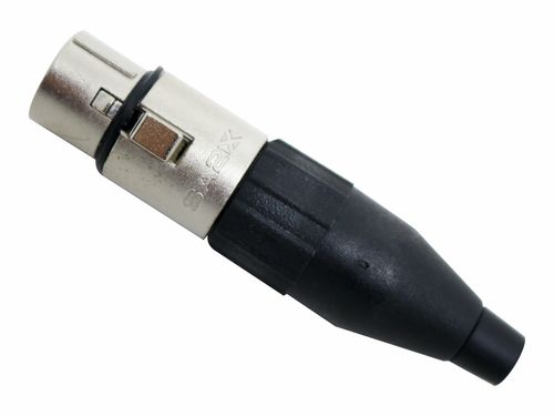 CONECTOR XLR CANON FEMEA NIQUELADO SA2X
