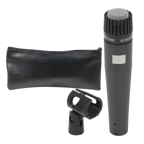 MICROFONE DE FIO E MAO K57 KADOSH COM ESTOJO E SUPORTE KADOSH