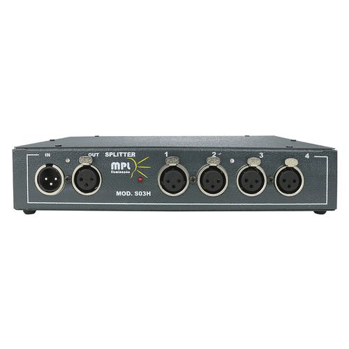 SPLITTER DMX 1 ENTRADA 4 SAIDAS MPLS03H MPL
