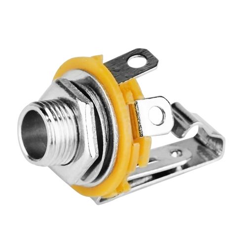 CONECTOR P10 JACK MONO FECHADO DE PAINEL MAC CABOS