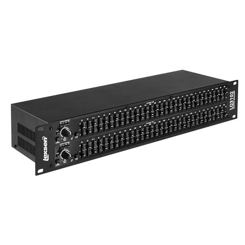 EQUALIZADOR 31 BANDAS 2 VIAS ESTEREO BIVOLT LQ3102 LEXSEN