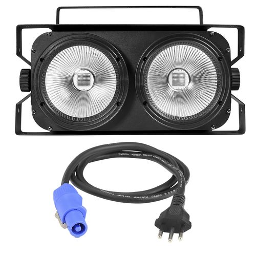 REFLETOR MINI BRUTE 2 LEDS 200W RGB BIVOLT SK-MB200RGB SKYPIX