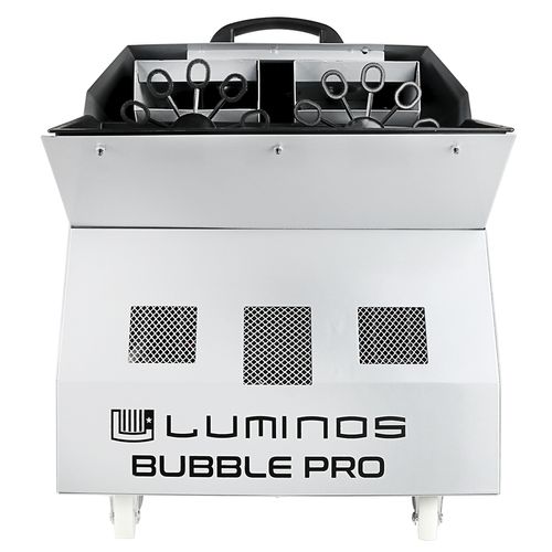 MAQUINA DE BOLHA 2 DISCOS 220V COM CONTROLE REMOTO BUBBLE PRO LUMINOS