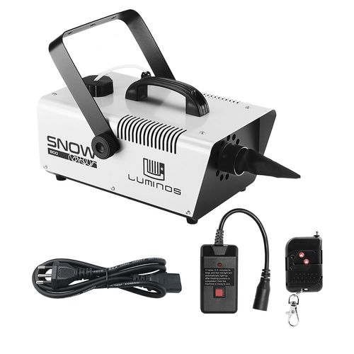 MAQUINA DE NEVE 800W 220V CONTROLE SEM FIO SNOW 800 LUMINOS