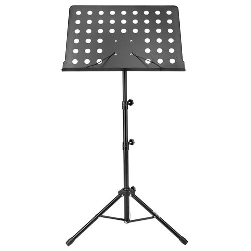 SUPORTE PARA PARTITURA PROFISSIONAL PERFURADA LP-02 PRETO LUMINOS