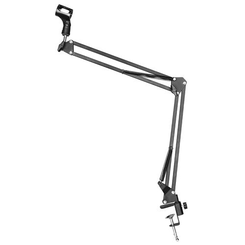 SUPORTE PARA MICROFONE DE ESTUDIO COM CACHIMBO LBA-01 LUMINOS