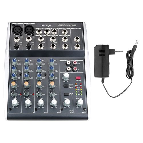 MESA DE SOM 8 CANAIS XENYX 802S USB BIVOLT BEHRINGER
