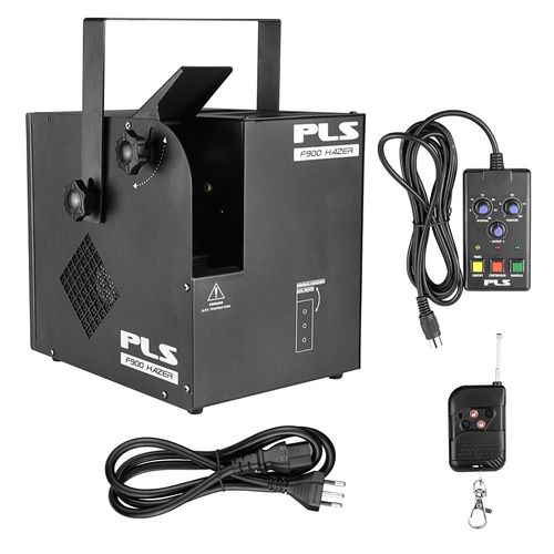 MAQUINA DE FUMAÇA HAZE 900W 220V COM CONTROLE REMOTO DMX F-900 PLS