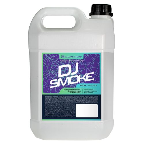 LIQUIDO PARA MAQUINA DE FUMAÇA 5 LITROS DJ SMOKE NEUTRO LUMINOS