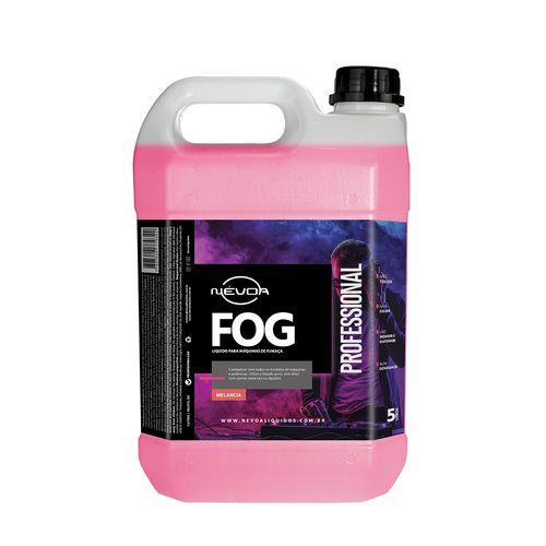 LIQUIDO PARA MAQUINA DE FUMAÇA 5 LITROS MELANCIA PROFESSIONAL NEVOA
