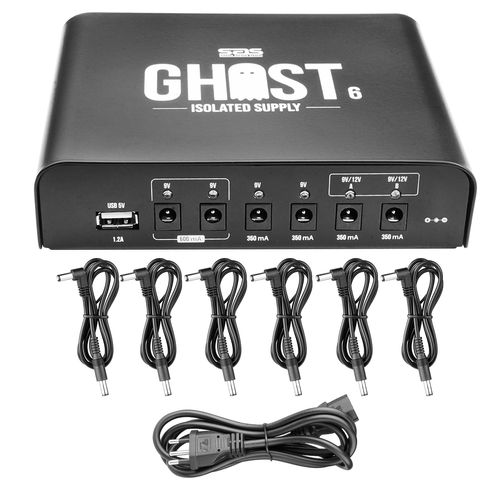 FONTE ISOLADA PARA PEDAL 6 SAIDAS GHOST 6 SAS