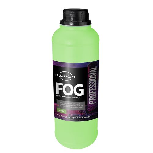 LIQUIDO PARA MAQUINA DE FUMAÇA 1 LITROS MENTA PROFESSIONAL NEVOA
