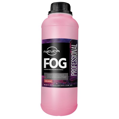 LIQUIDO PARA MAQUINA DE FUMAÇA 1 LITROS MELANCIA PROFESSIONAL NEVOA