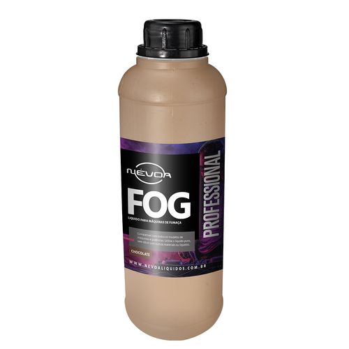 LIQUIDO PARA MAQUINA DE FUMAÇA 1 LITROS CHOCOLATE PROFESSIONAL NEVOA