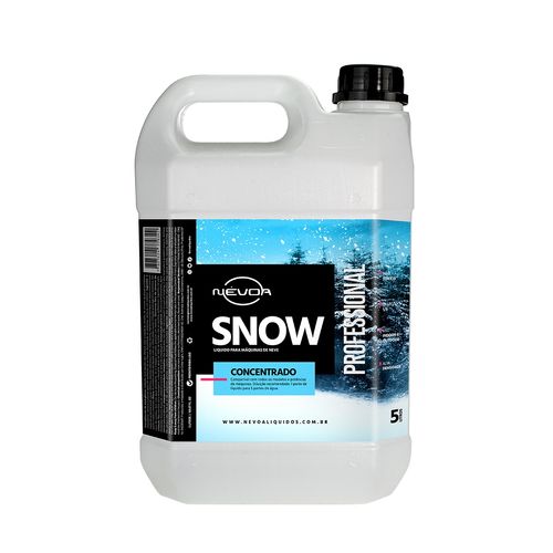 LIQUIDO PARA MAQUINA DE NEVE 5 LITROS CONCENTRADO RENDIMENTO 30 LITROS SNOW NEVOA
