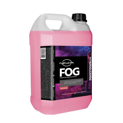 LIQUIDO PARA MAQUINA DE FUMAÇA 5 LITROS MELANCIA PROFESSIONAL NEVOA