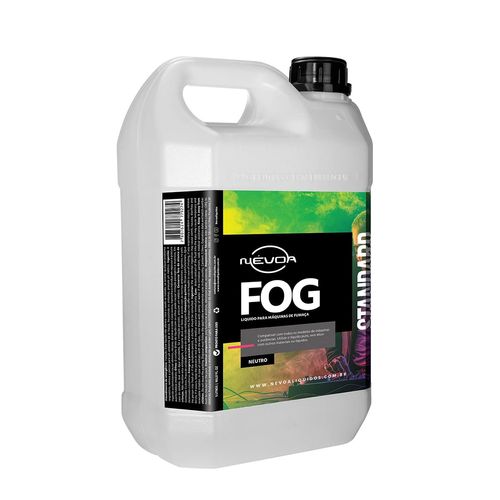 Liquido para Máquina de Fumaça 5L Fog Standard Neutro Névoa
