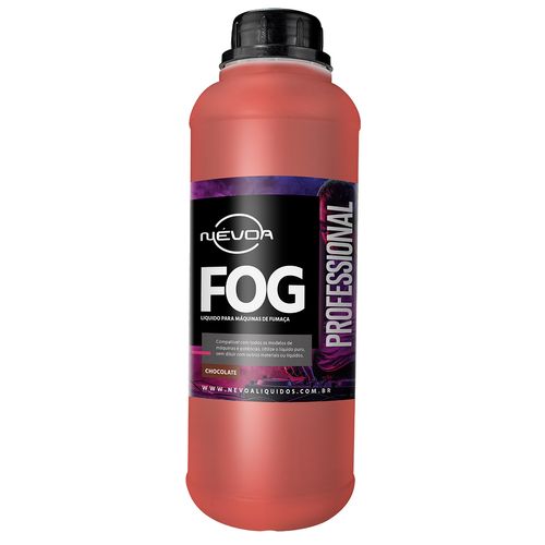 Líquido para Máquina de Fumaça 1L Chocolate Professional Névoa