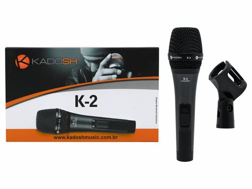 MICROFONE DE FIO E MAO K-2 KADOSH