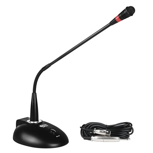MICROFONE DE MESA COM FIO GOOSENECK COM PHANTON D48 CSR