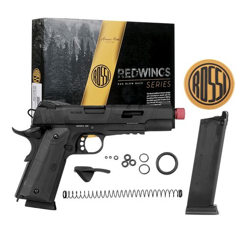 PISTOLA AIRSOFT GAS GBB  6MM 1911 REDWINGS BLOWBACK ROSSI