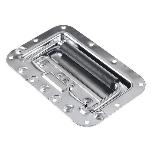 ALCA RETRATIL DE EMBUTIR ACO COM BANDEJA E MOLA TAMANHO GRANDE LU-A03 LUMINOS