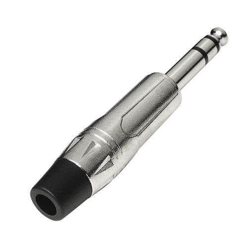 CONECTOR PLUG P10 MACHO ESTEREO NIQUELADO LU-71062S LUMINOS