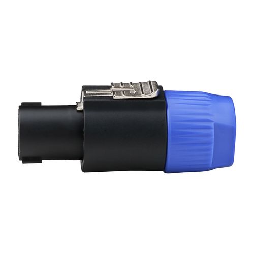 CONECTOR SPEAKON MACHO LINHA 4 VIAS AZUL 64.1.516 MXT