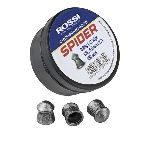 CHUMBINHO 5,5MM 100UN PREMIUM SPIDER ROSSI