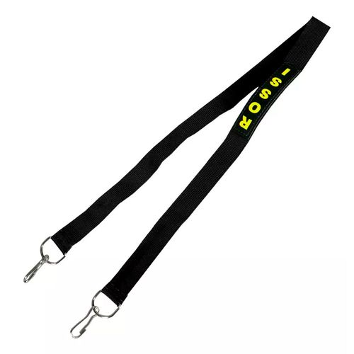BANDOLEIRA TATICA 2 PONTAS 80CM PRETA ROSSI