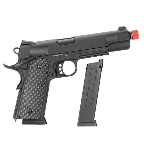 PISTOLA AIRSOFT GAS GBB 6MM 1911 COMMANDER ROSSI