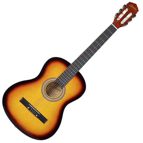 VIOLÃO 6 CORDAS NYLON CLASSICO ACUSTICO SUNBURST LVT-320A SB SONOROS