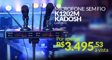 Microfone K  1202M  Kadosh